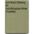 Contract Theory in Continuous-time Models