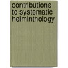 Contributions to Systematic Helminthology door Allen John Smith