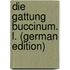 Die Gattung Buccinum. L. (German Edition)