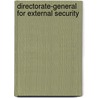 Directorate-General For External Security door Frederic P. Miller