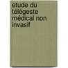 Etude du télégeste médical non invasif door AgnèS. Guerraz