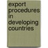 Export Procedures in Developing Countries