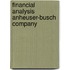 Financial Analysis Anheuser-Busch Company