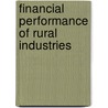 Financial Performance of Rural Industries door Nallappan Murugan