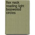 Flex Neck Reading Light Bejeweled Circles