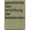 Geschichte von Errichtung der Bettelorden by Jean Le Rond d'Alembert