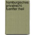 Hamburgisches Privatrecht: fuenfter Theil