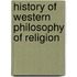 History of Western Philosophy of Religion