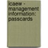 Icaew - Management Information: Passcards