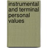 Instrumental and terminal personal values by Francine Veloni Gervazio