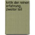 Kritik der reinen Erfahrung, Zweiter Teil