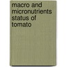 Macro And Micronutrients Status Of Tomato by Sultan Alam