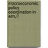 Macroeconomic Policy Coordination In Emu?