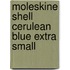 Moleskine Shell Cerulean Blue Extra Small