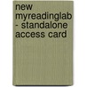 New Myreadinglab - Standalone Access Card by Pearson
