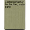 Oesterreichischer Beobachter, erster Band by Unknown