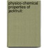 Physico-chemical Properties of Jackfruit: