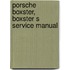 Porsche Boxster, Boxster S Service Manual