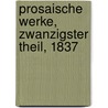 Prosaische Werke, Zwanzigster Theil, 1837 door August Friedrich Ernst Langbein