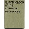 Quantification of the chemical ozone loss door Thiranan Sonkaew