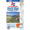 Sw Coast Path South Devon Adventure Atlas door Geographers' A-Z. Map Company