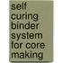 Self Curing Binder System for Core Making
