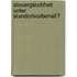 Steuergleichheit Unter Standortvorbehalt?