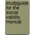 Studyguide for The Social Validity Manual