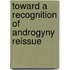Toward a Recognition of Androgyny Reissue