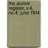 the Alumni Register, V.4, No.4; June 1914