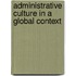 Administrative Culture In A Global Context