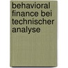 Behavioral Finance bei Technischer Analyse by Christian Zoller