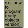 C++ How to Program (Early Objects Version) by Paul) Deitel