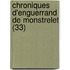 Chroniques D'Enguerrand de Monstrelet (33)
