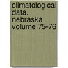 Climatological Data. Nebraska Volume 75-76 door National Climatic Center