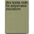 Des Lysias Rede für Polystratos microform