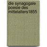 Die Synagogale Poesie Des Mittelalters1855 door Leopold Zunz