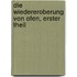 Die Wiedereroberung von Ofen, Erster Theil