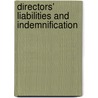 Directors' Liabilities And Indemnification door Edward Smerdon