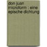 Don Juan microform : eine epische Dichtung