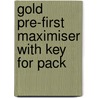 Gold Pre-first Maximiser with Key for Pack by Lynda Edwards
