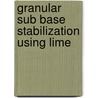 Granular Sub Base Stabilization Using Lime by Beniyam Alemue