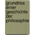 Grundriss Einer Geschichte Der Philosophie
