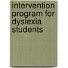 Intervention Program for Dyslexia Students door Zeinab Mihandoost