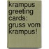 Krampus Greeting Cards: Gruss Vom Krampus!