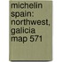 Michelin Spain: Northwest, Galicia Map 571