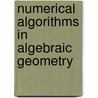 Numerical Algorithms In Algebraic Geometry door Shwki Al Rashed