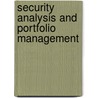 Security Analysis and Portfolio Management door Sumeet Gupta