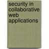 Security in Collaborative Web Applications door Alexander Bernegger