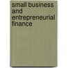 Small Business and Entrepreneurial Finance door Emelda M. Lilian